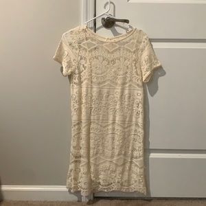 Billabong cream dress